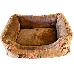 Pelech hnědý se vzorem 40X60 cm Obrázek pro produkt Pelech hnědý se vzorem 40X60 cm